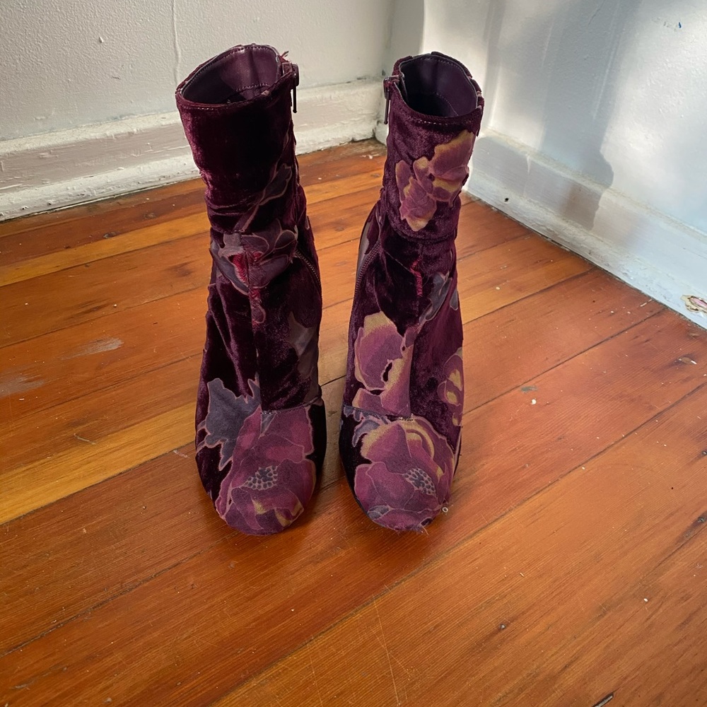 Steve Madden Velvet Booties